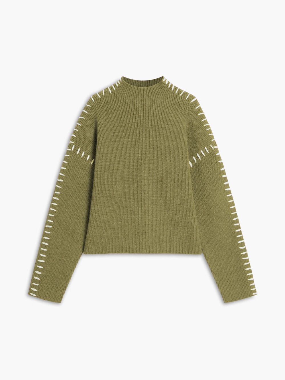 Commense Shift The Focus Oversized Mock Neck Sweater
